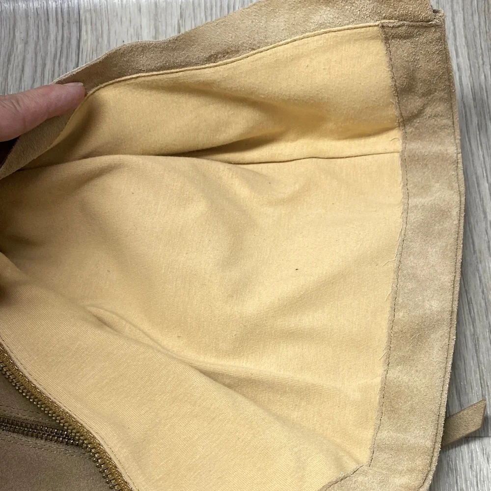Splendid Beige Over-the-Knee Suede Boots
